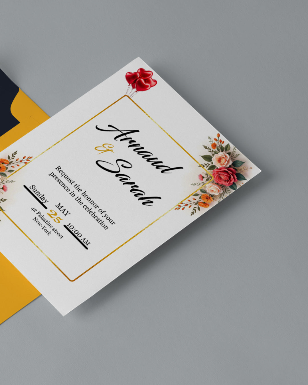 Get a Professional Invitation    Graphic