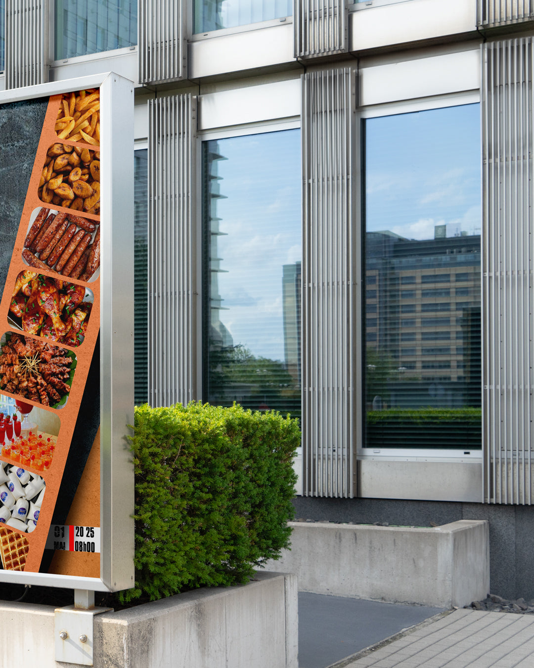 Get a design menu  poster    Graphic