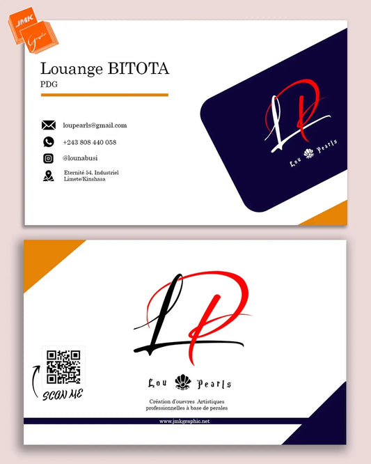 Get a processionnal visiting  card  design .    Proffesional