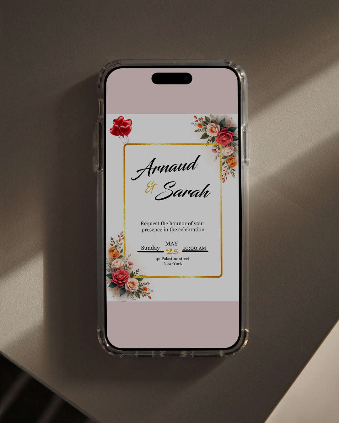 Get a Professional Invitation    Graphic