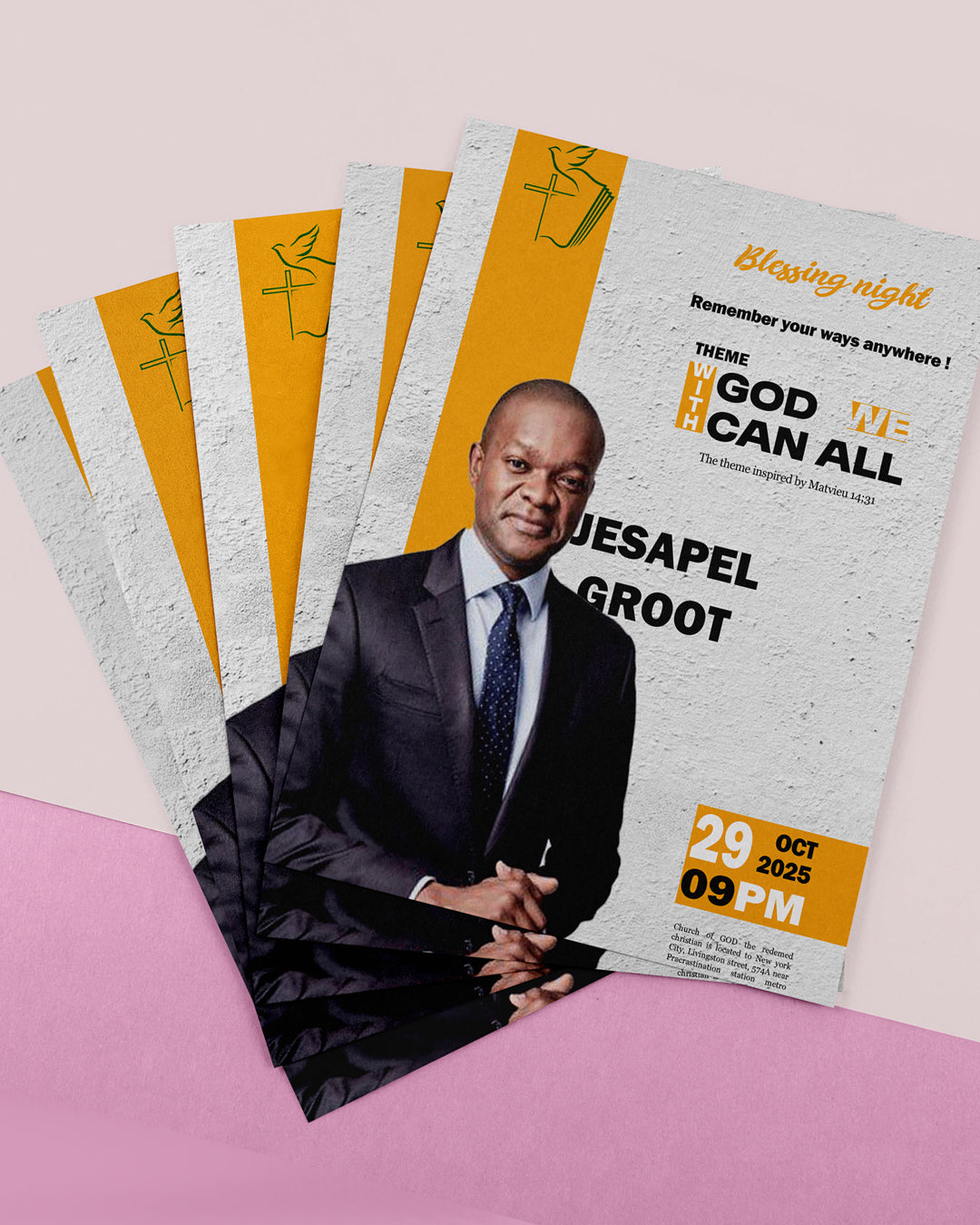 Get a Professional Template poster (Copie)    Graphic