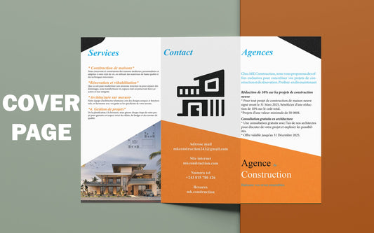 Get a marketing Brochure.    Proffesional