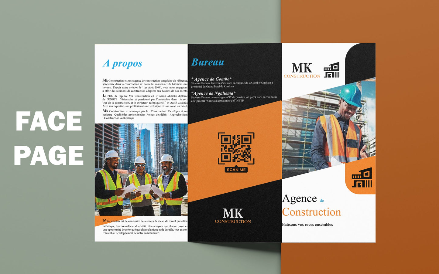Get a marketing Brochure.    Proffesional